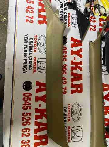 KARTİN TİCARET HONDA CIVIC V-TEC ÇIKMA ORJİNAL SOL ÖN DİREK PLASTİĞİ 2003-2006 ARASI MODELLERE UYUMLUDUR