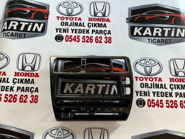 KARTİN TİCARET TOYOTA COROLLA AE101 TEYP ÇERÇEVESİ SIFIR ÜRÜN 1993-1998 ARASI MODELLERE UYUMLUDUR
