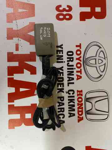 KARTİN TİCARET TOYOTA AURİS ÇIKMA ORJİNAL SOL ÖN EMNİYET KEMER KARŞILIĞI 2008-2012 ARASI MODELLERE UYUMLUDUR