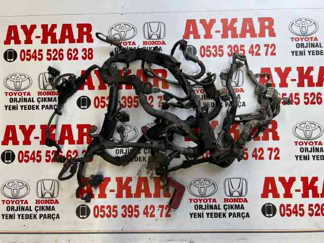 KARTİN TİCARET TOYOTA COROLLA 1NDE ÇIKMA  ORJİNAL MOTOR ÜSTÜ TESİSATI 2010-2013 ARASI MODELLERE UYUMLUDUR