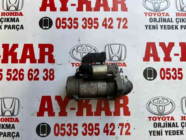 KARTİN TİCARET TOYOTA COROLLA 1NDE ÇIKMA ORJİNAL MARŞ DİNAMASI 2011-2013 ARASI MODELLERE UYUMLUDUR