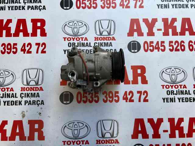 KARTİN TİCARET TOYOTA COROLLA 1NDE ÇIKMA ORJİNAL TEMİZ KLİMA KOMPRÖSÖRÜ 2011-2014 ARASI MODELLERE UYUMLUDUR