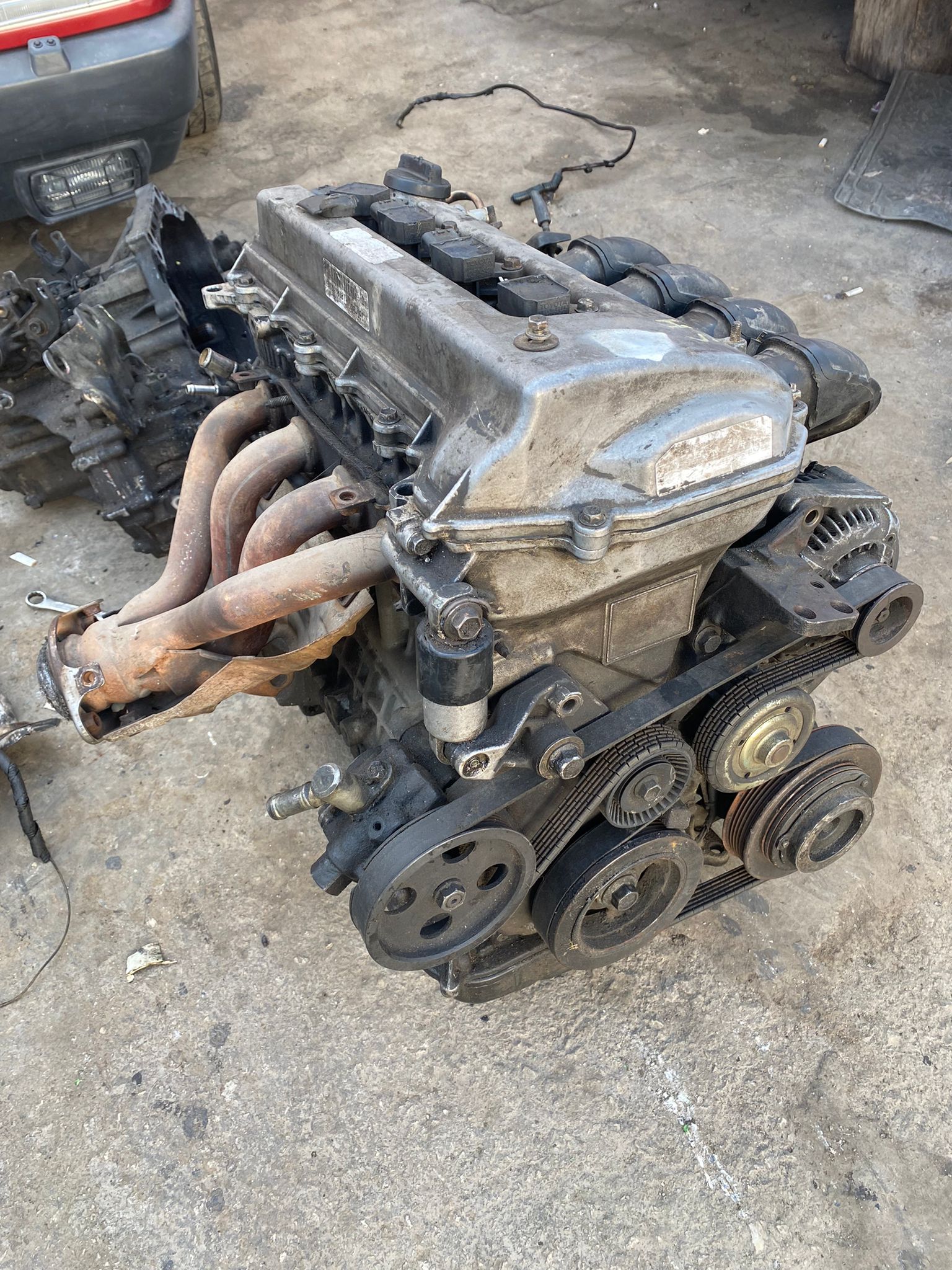 KARTİN TİCARET TOYOTA COROLLA 3ZZ ÇIKMA ORJİNAL KOMPLE MOTOR 2002-2006 ARASI MODELLERE UYUMLUDUR