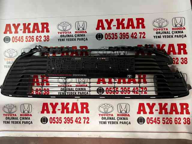 KARTİN TİCARET TOYOTA COROLLA ÇIKMA ORJİNAL ÖN TAMPON ORTA IZGARA TAKIMLARI 2019-2023 ARASI MODELLERE UYUMLUDUR